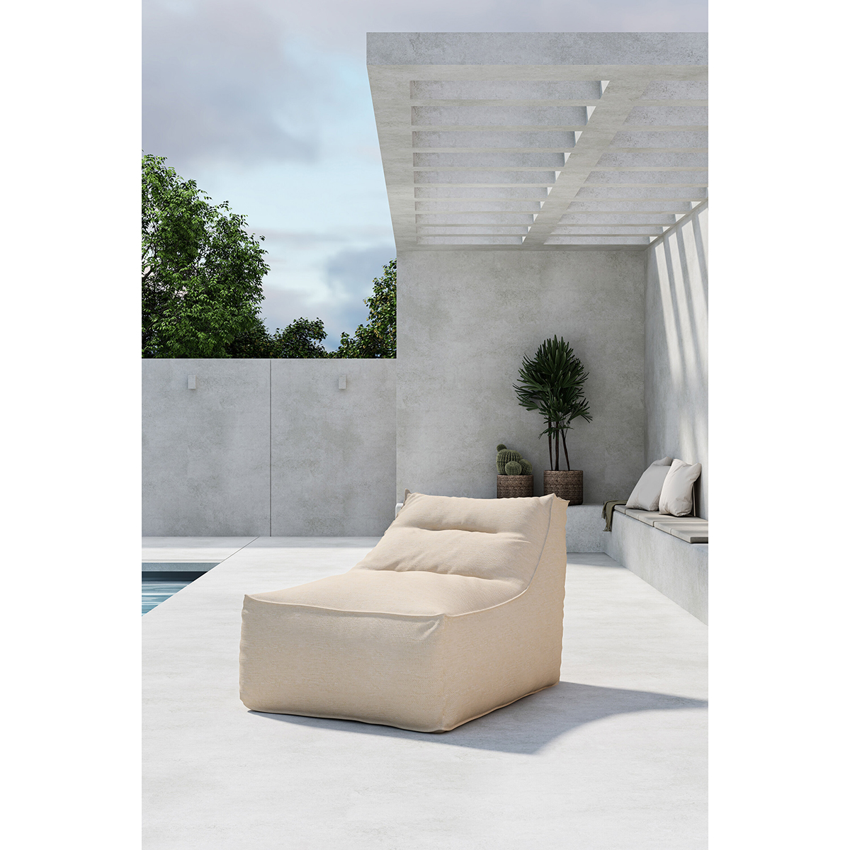 Redang Relaxbag Fabric - Beige / 118*94*83 Färg: Beige