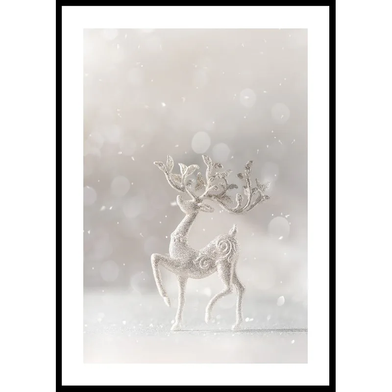 Poster Gallerix Winter Deer Decoration