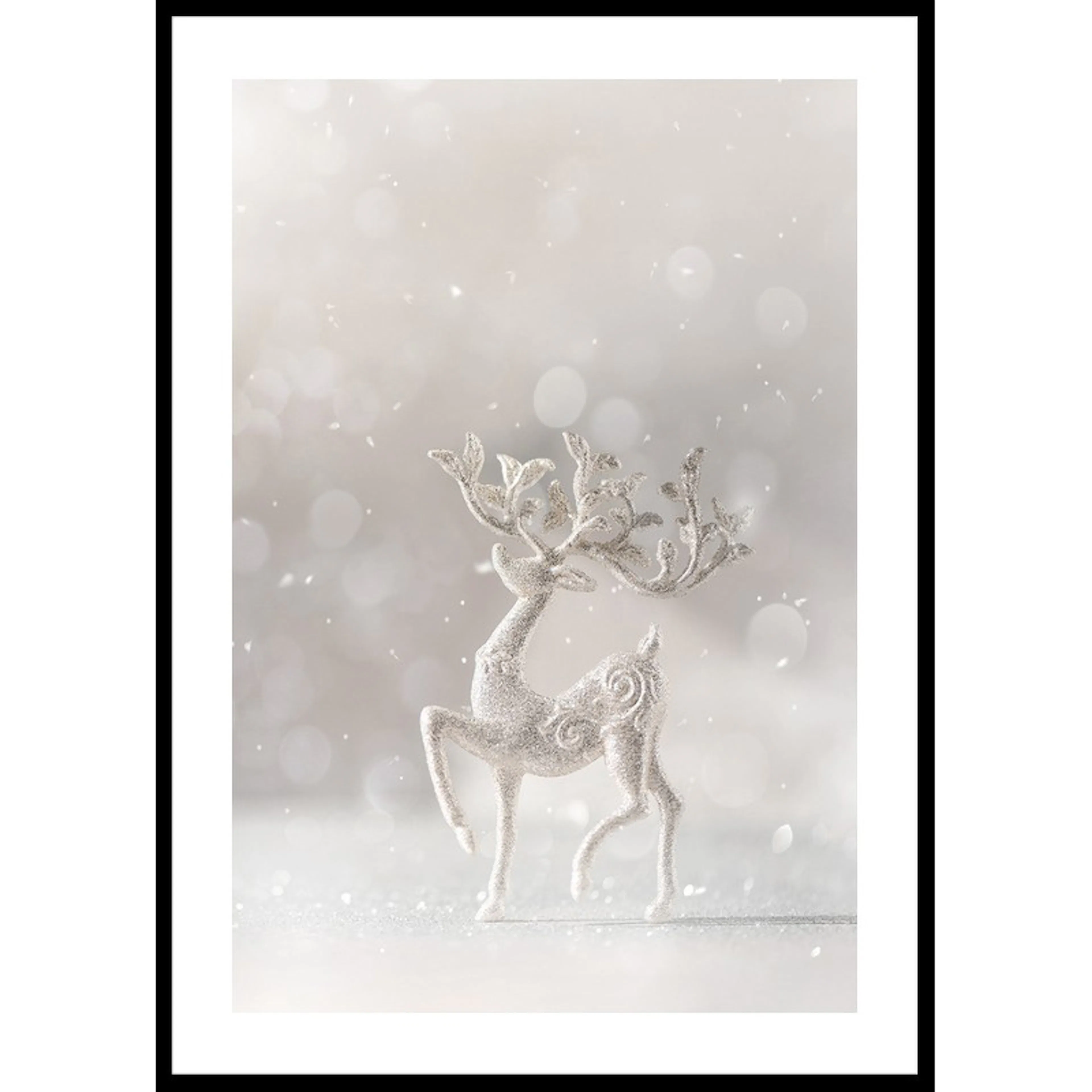 Poster Gallerix Winter Deer Decoration