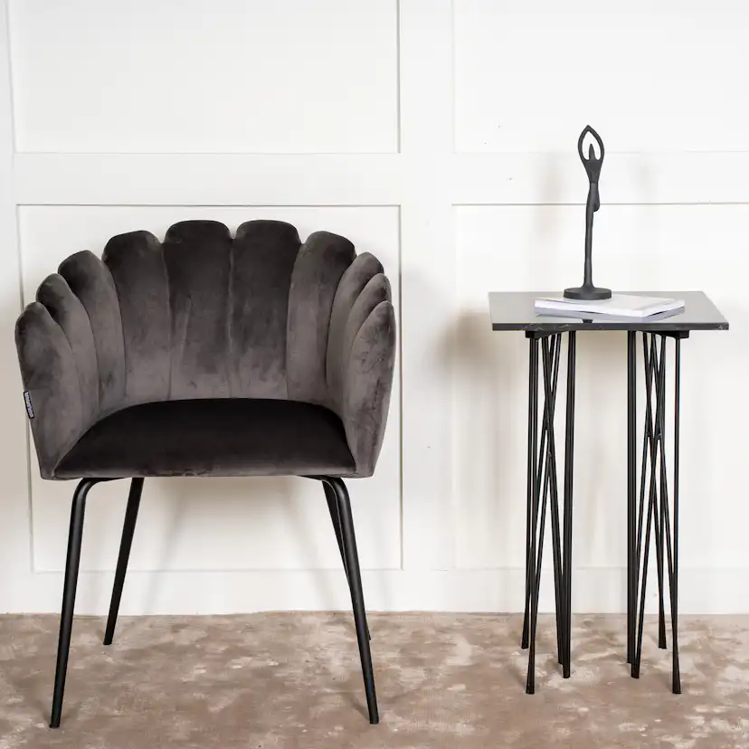 Sidobord furniture/fashion Stone 40 cm