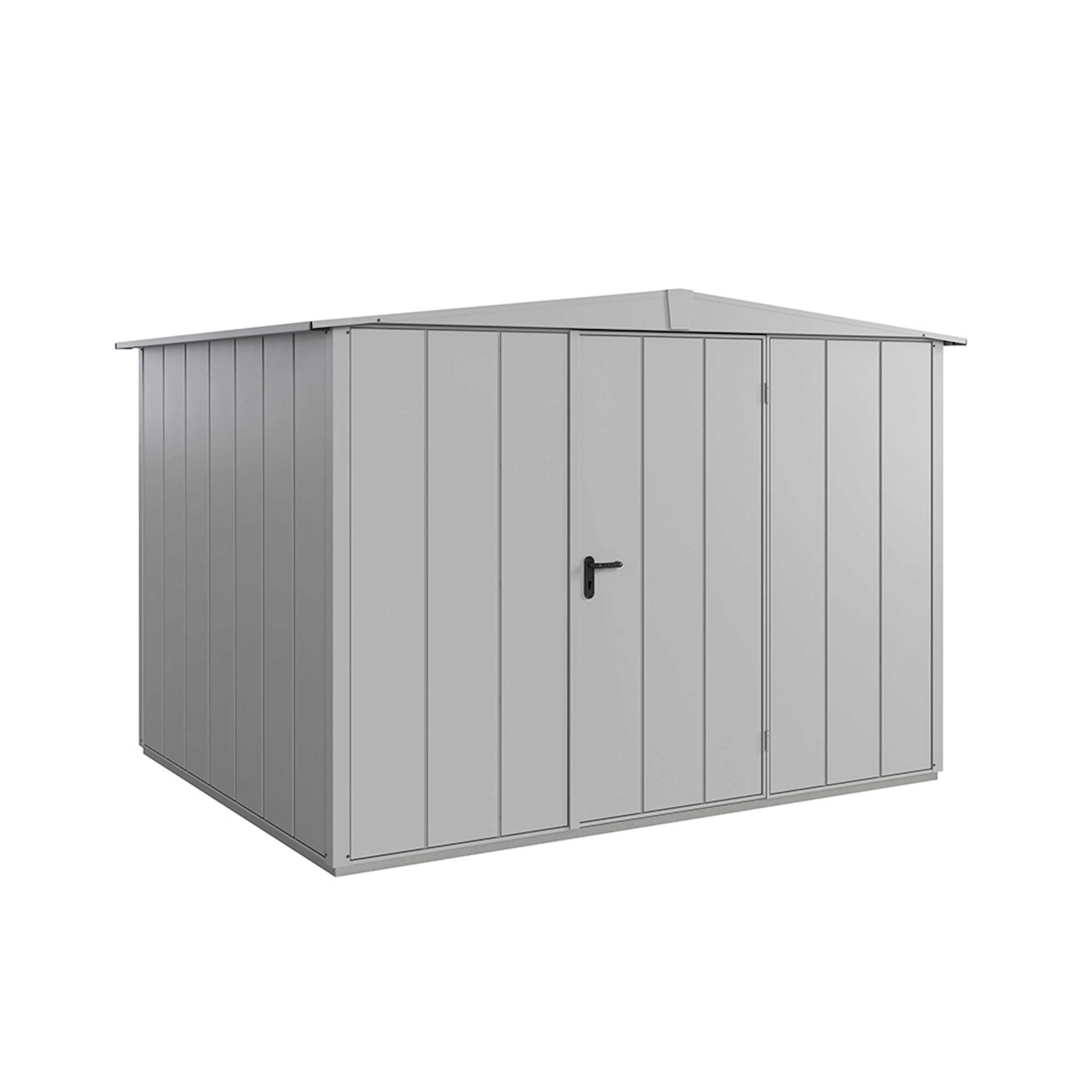Redskapsbod Vit aluminium