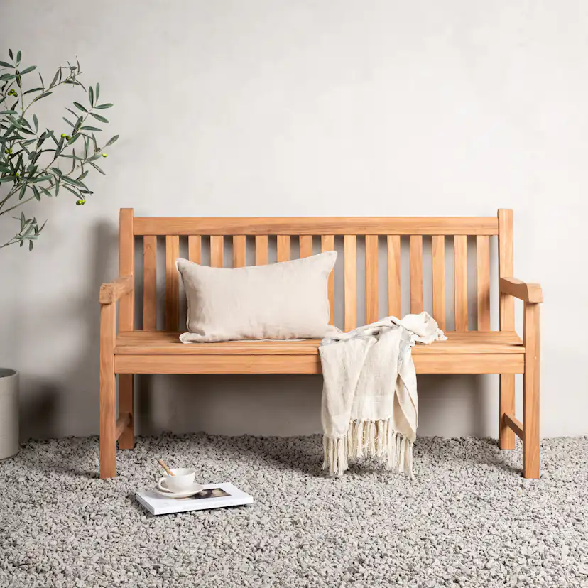 Bänk Venture Home Kenya med ryggstöd