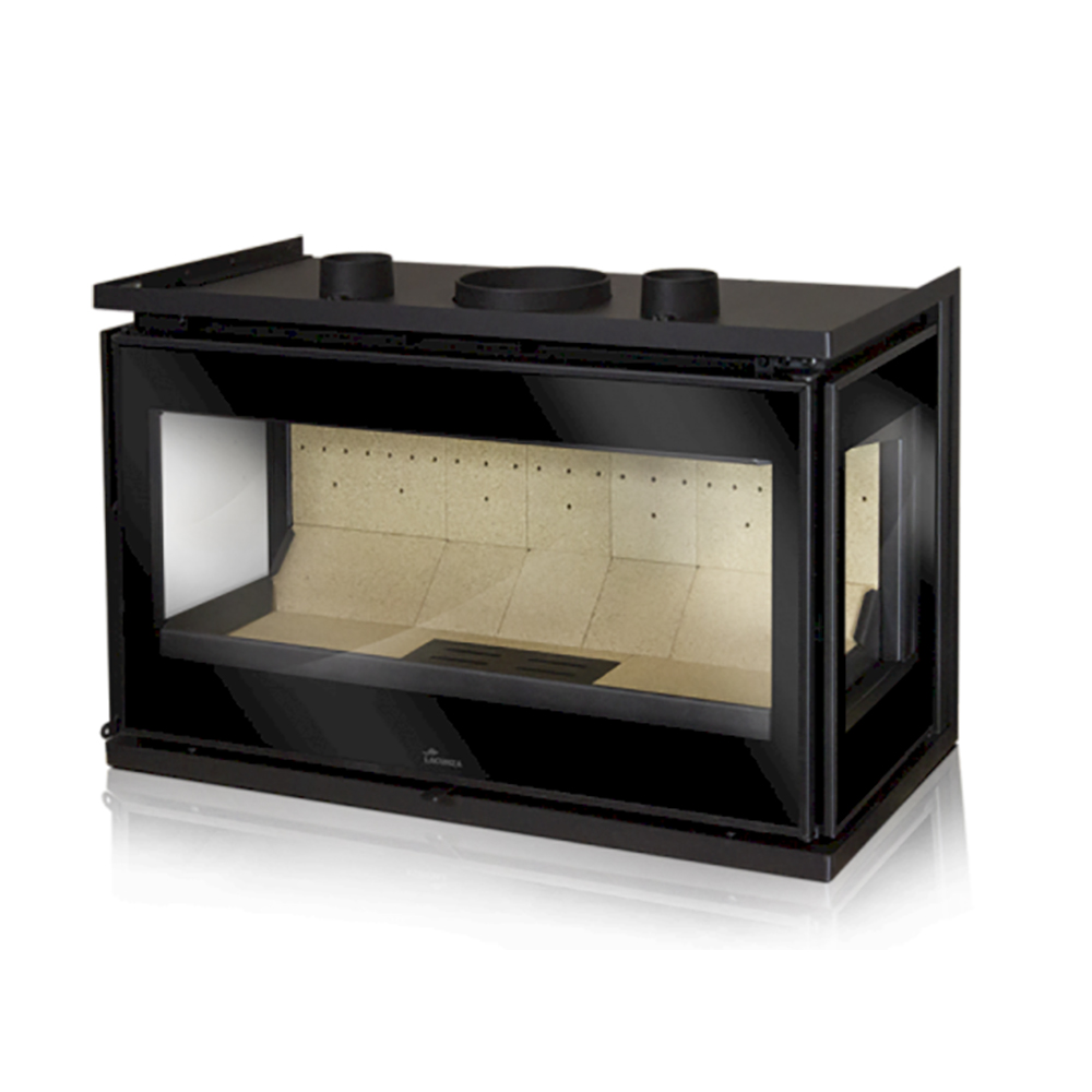 Braskamin Lacunza Adour 600 CLID 3-glas
