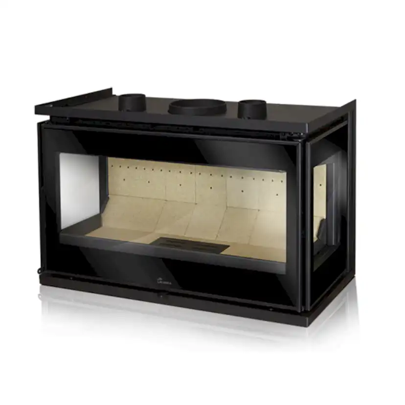 Braskamin Lacunza Adour 600 CLID 3-glas