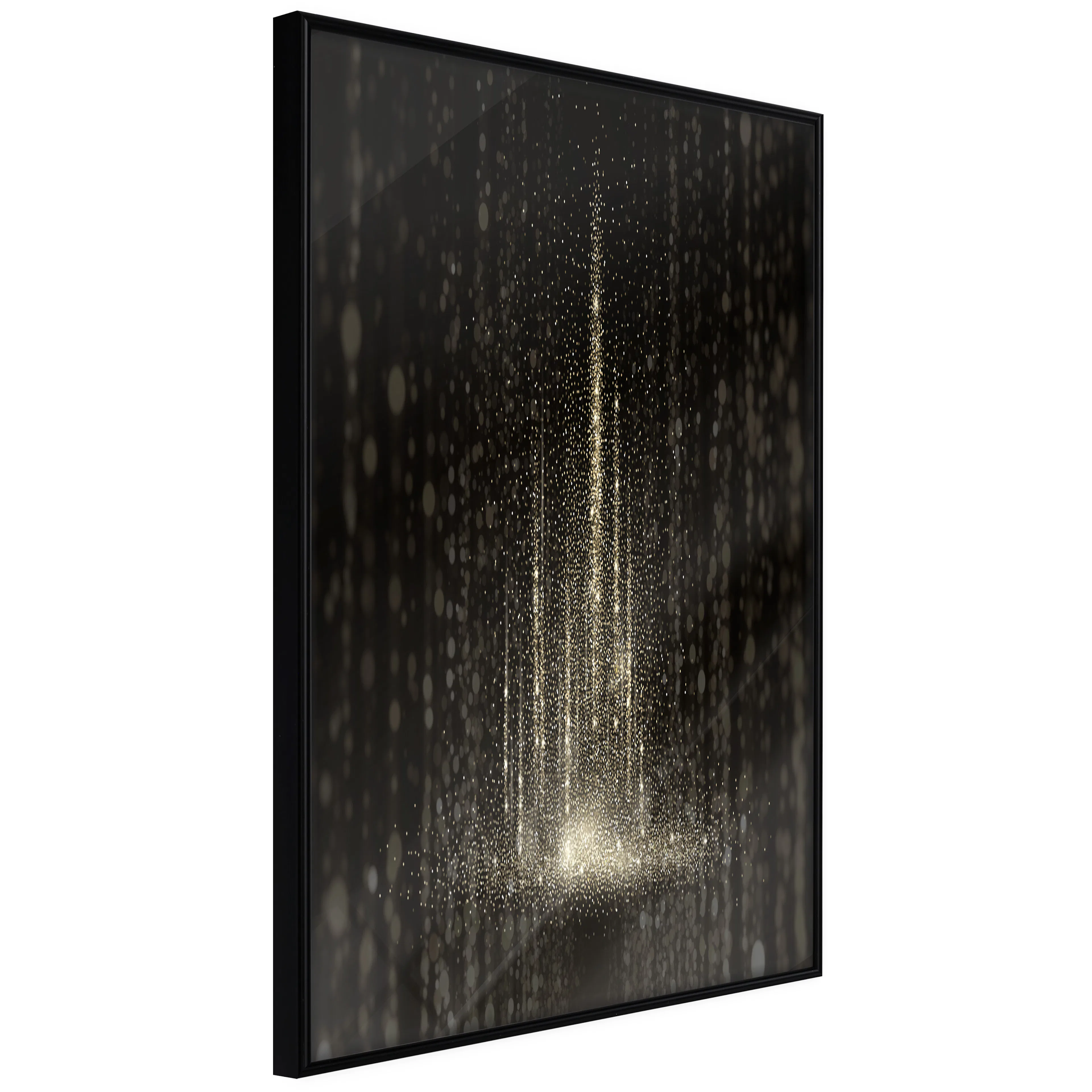 Affisch - Snowstorm [Poster] 40x60 Svart ram, 40x60 cm