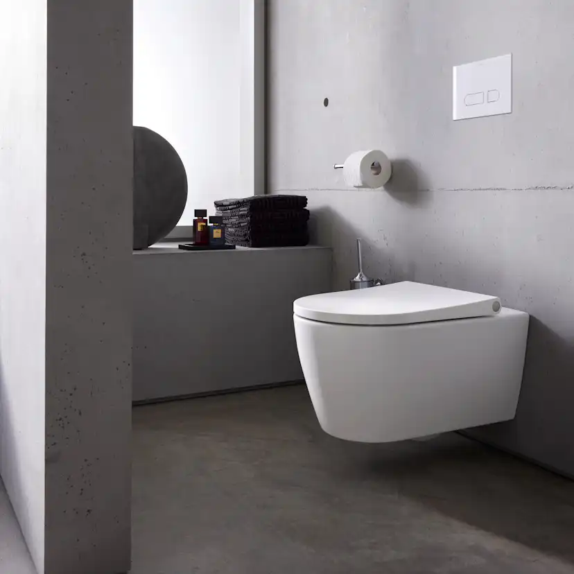 Vägghängd Toalettstol Duravit Bento Starck Box