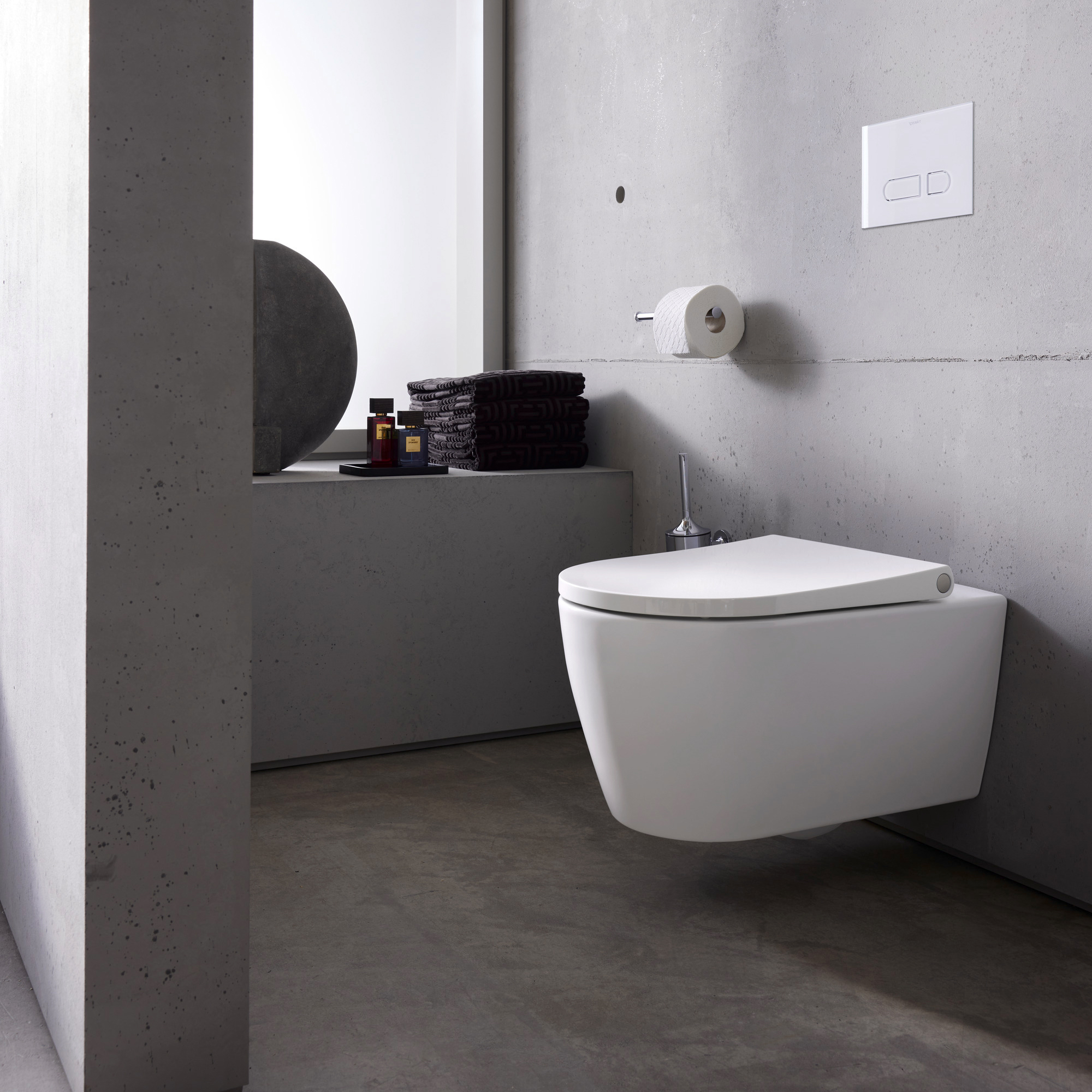 Vägghängd Toalettstol Duravit Bento Starck Box