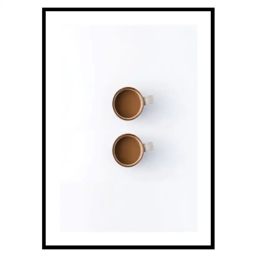 Poster Gallerix Two Cups Of Coffee