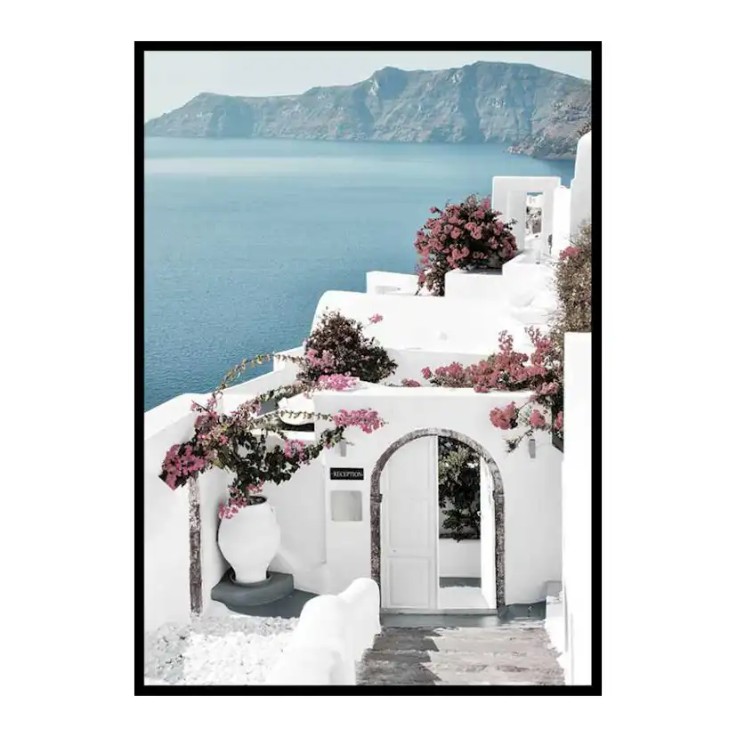 Poster Gallerix Santorini Village