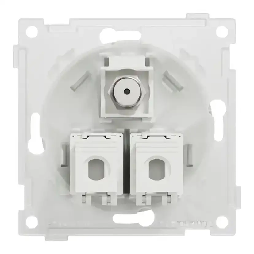 Vägguttag Elko One Modularuttag 2x8 K6 UTP