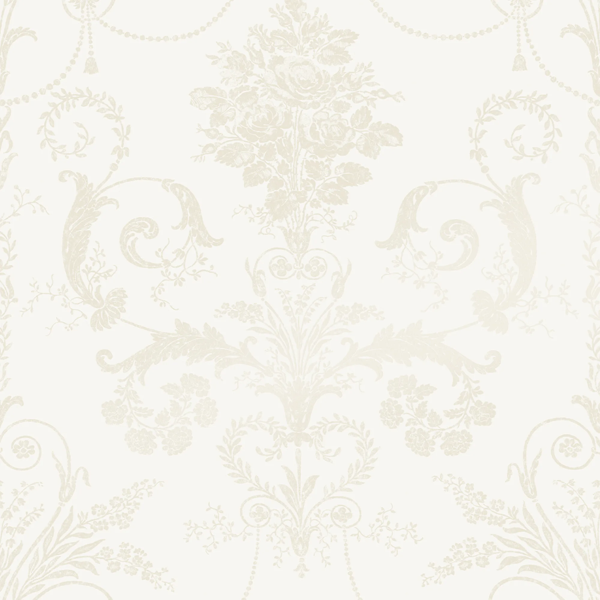 Tapet Laura Ashley Josette Vit