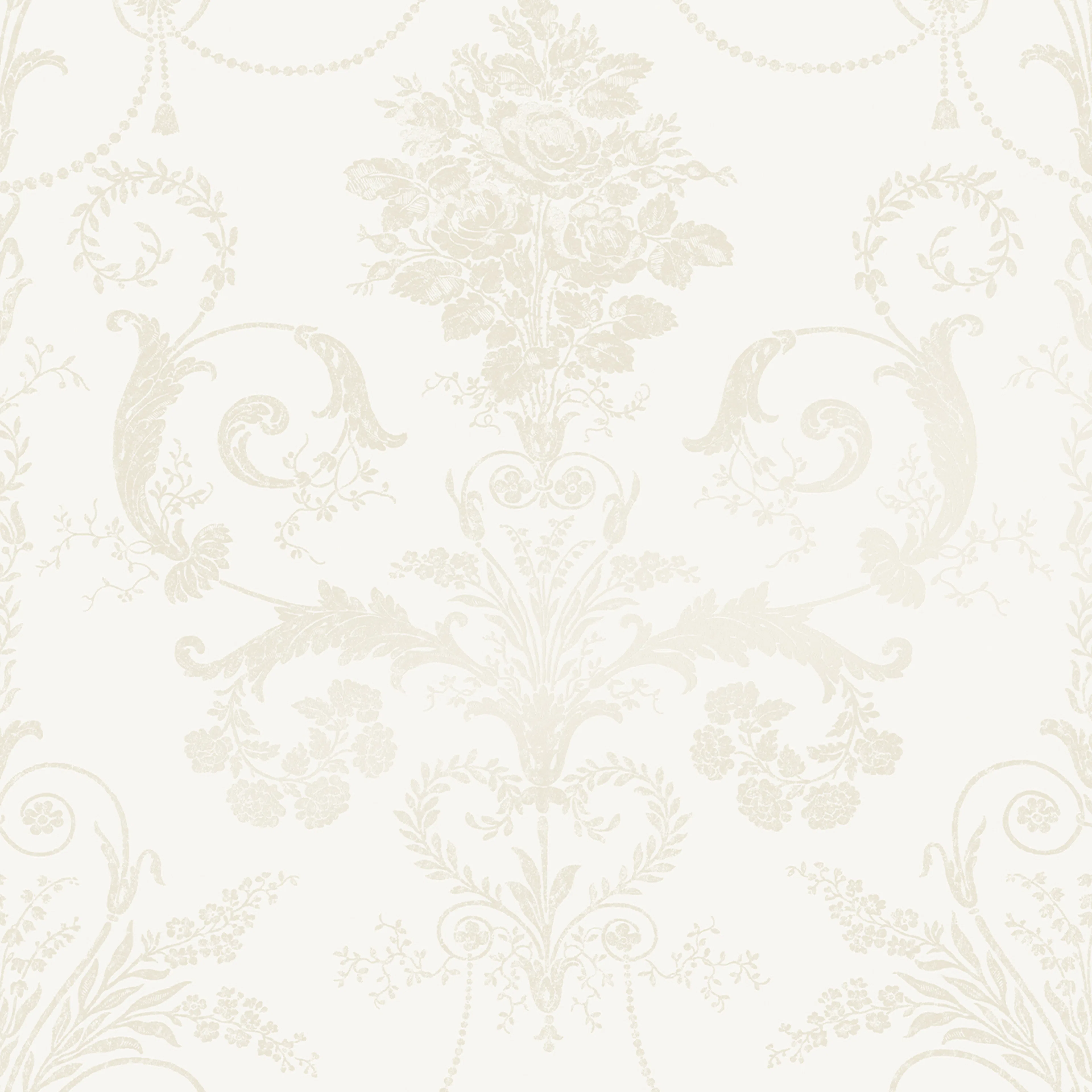 Tapet Laura Ashley Josette Vit