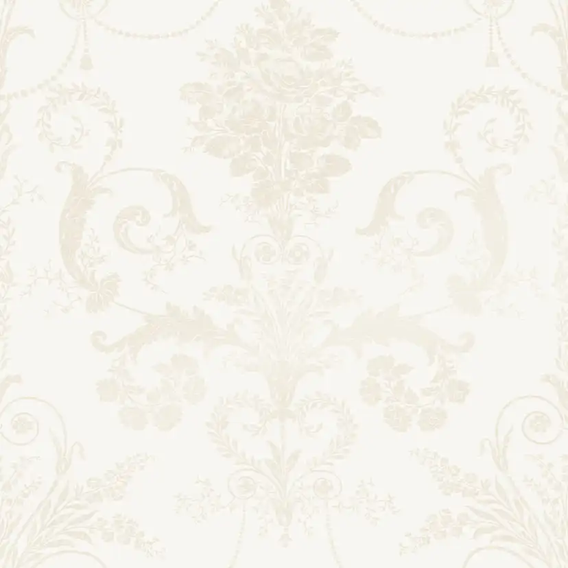 Tapet Laura Ashley Josette Vit