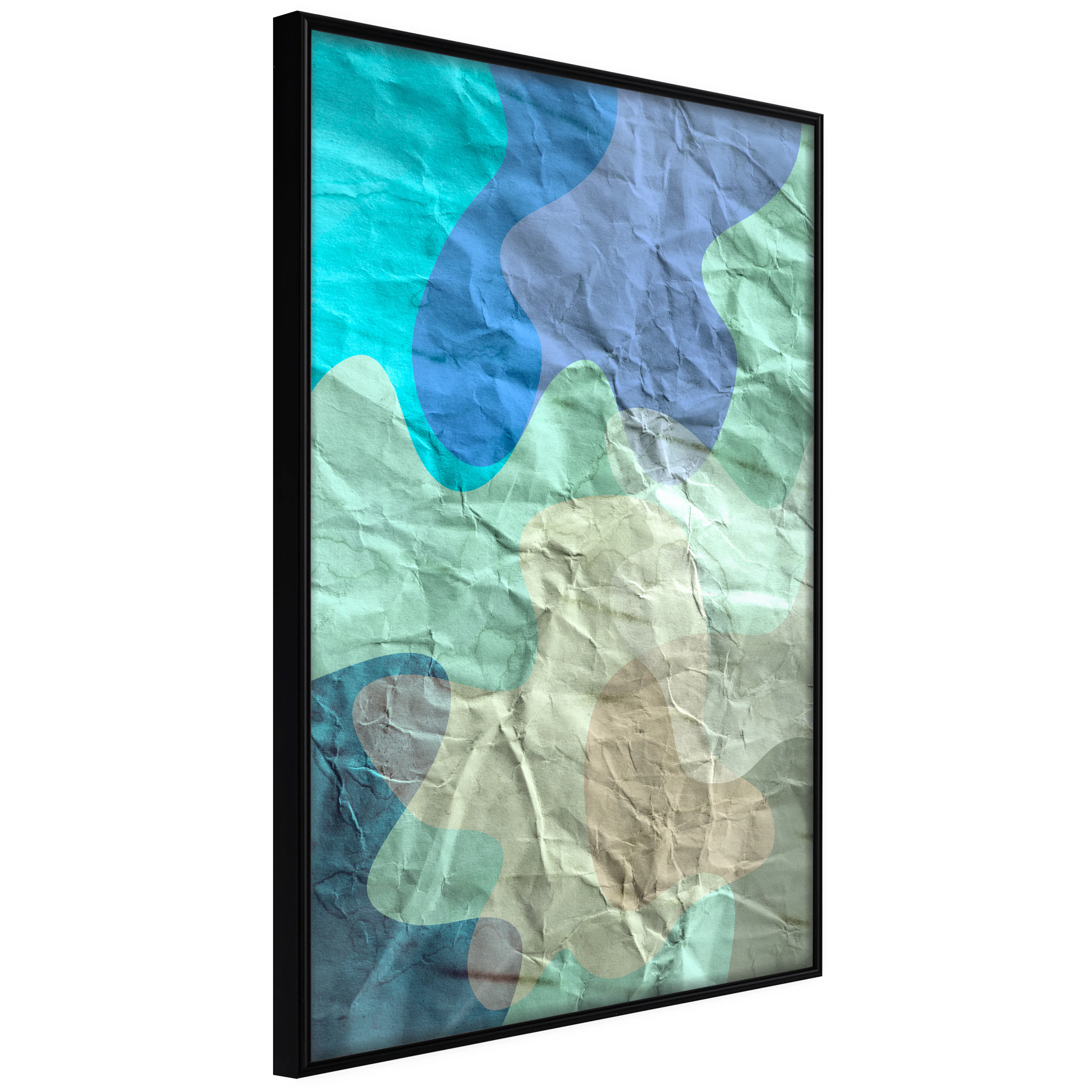 Affisch - Colours of Lake [Poster] 40x60 Svart ram, 40x60 cm