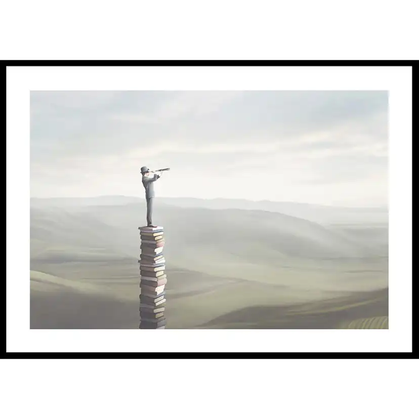 Poster Gallerix Tower Of Books