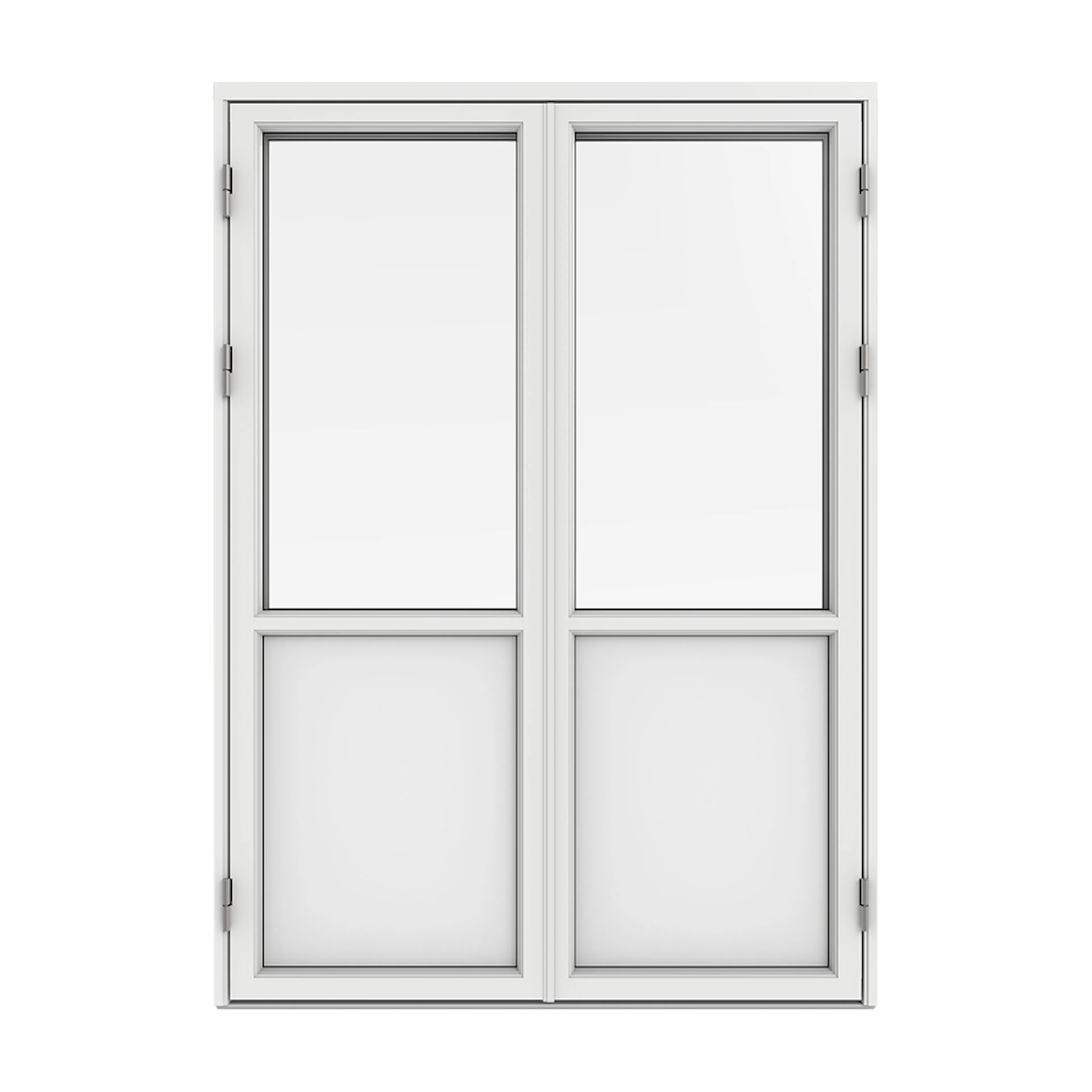 HFDPA Pardörr 3-Glas Alu 120x200 120 ÖB BxH-G 120x200-120 cm 3-glas Aluminium