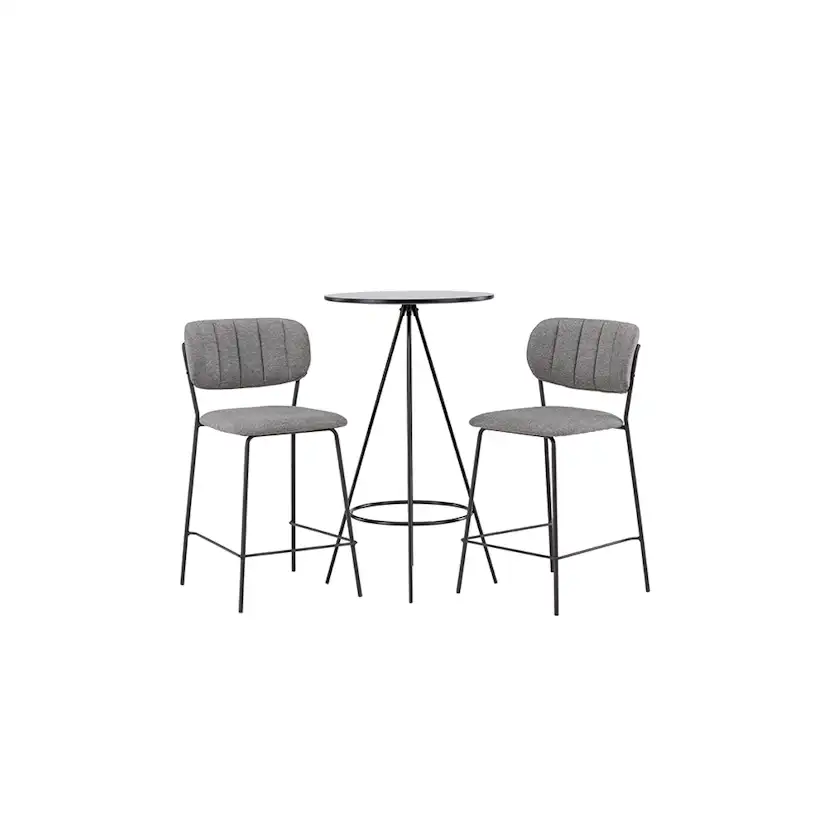Matgrupp Venture Home Bistro Ø60 cm med 2 st Bell stolar