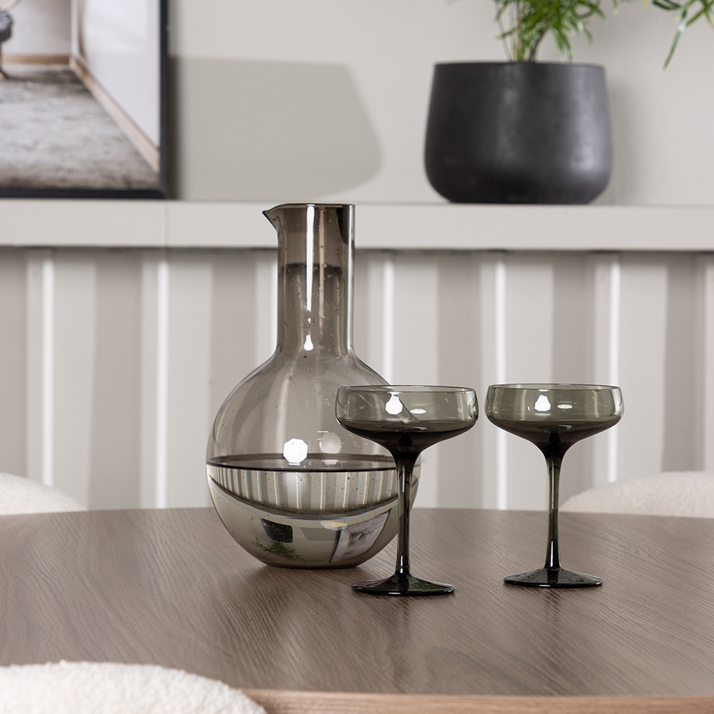 Matgrupp Venture Home Durango Ø120 cm med 4 st Edina stolar