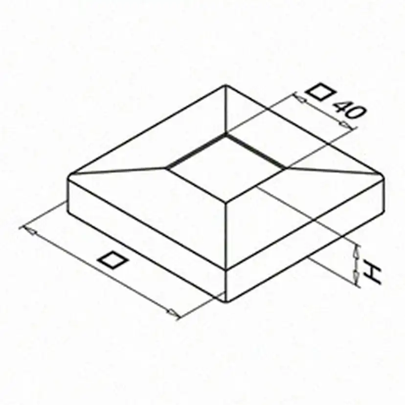 Täcklock Herrljunga Ledstångsfabrik 4511 Utomhus