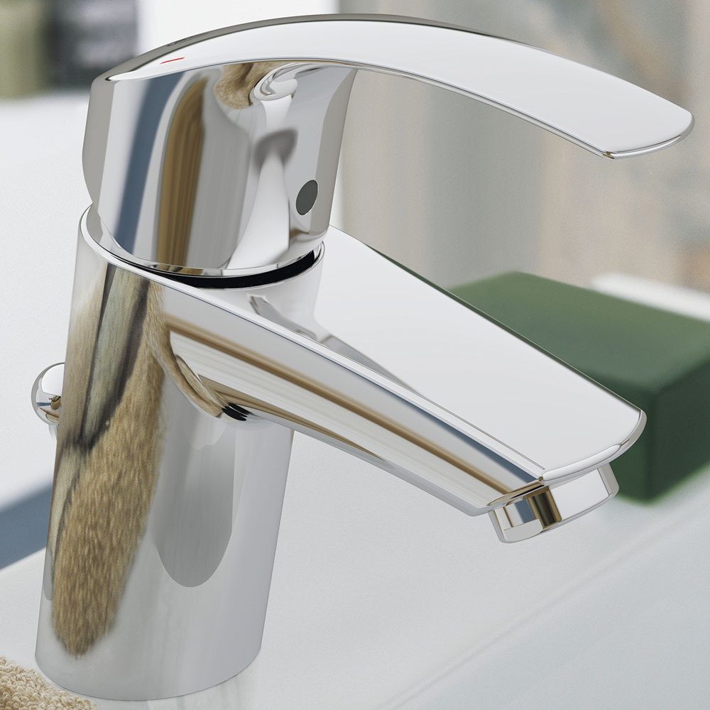 Tvättställsblandare Grohe Eurosmart med Kallstart