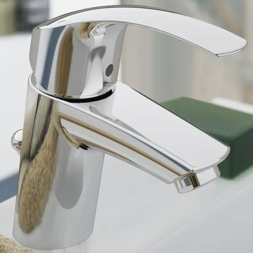 Tvättställsblandare Grohe Eurosmart med Kallstart