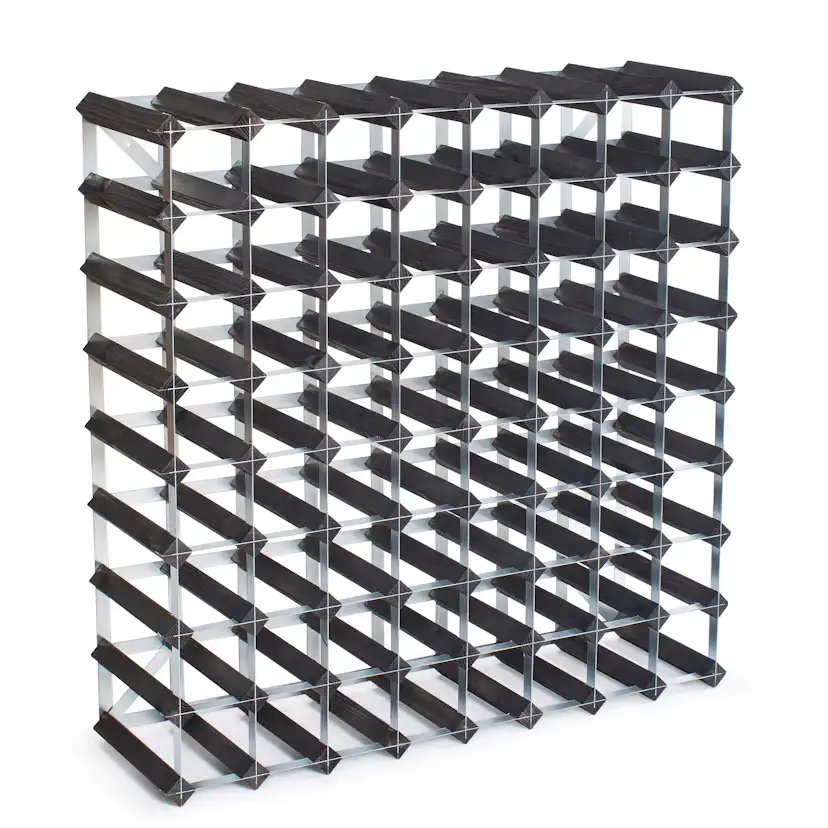 Vinställ Traditional Wine Rack 72 Flaskor Påbyggningsbart