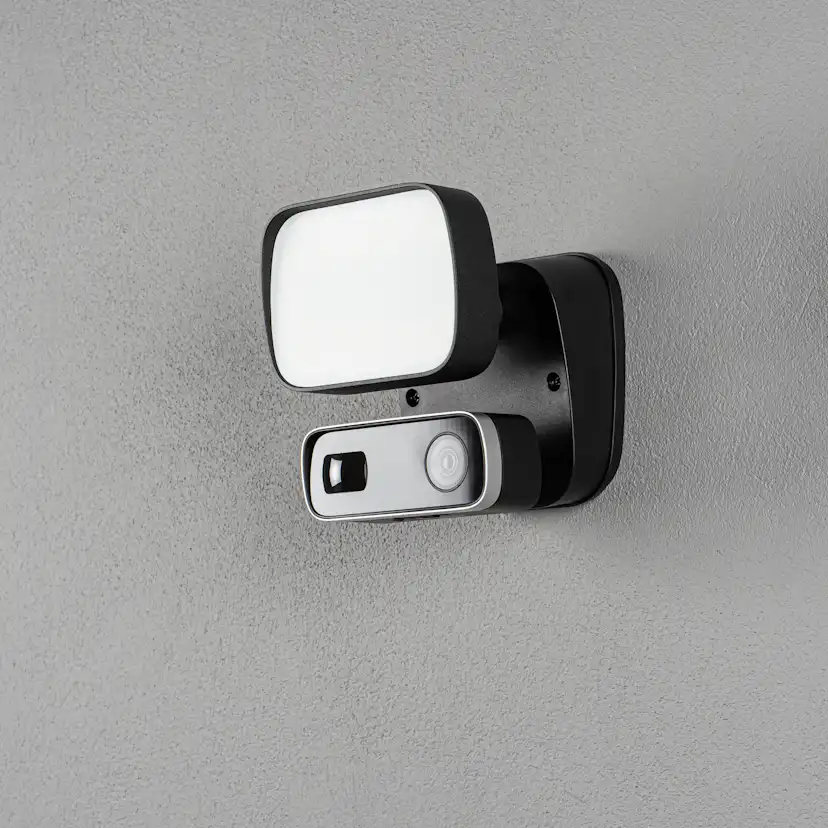 Vägglykta Gnosjö Konstsmide Smartlight Wifi med Kamera 10W
