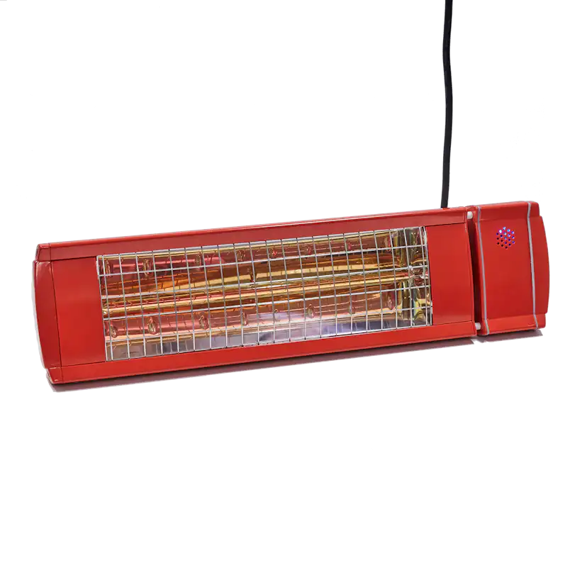 Terrassvärmare HEAT1 ECO High-line 2000W Röd