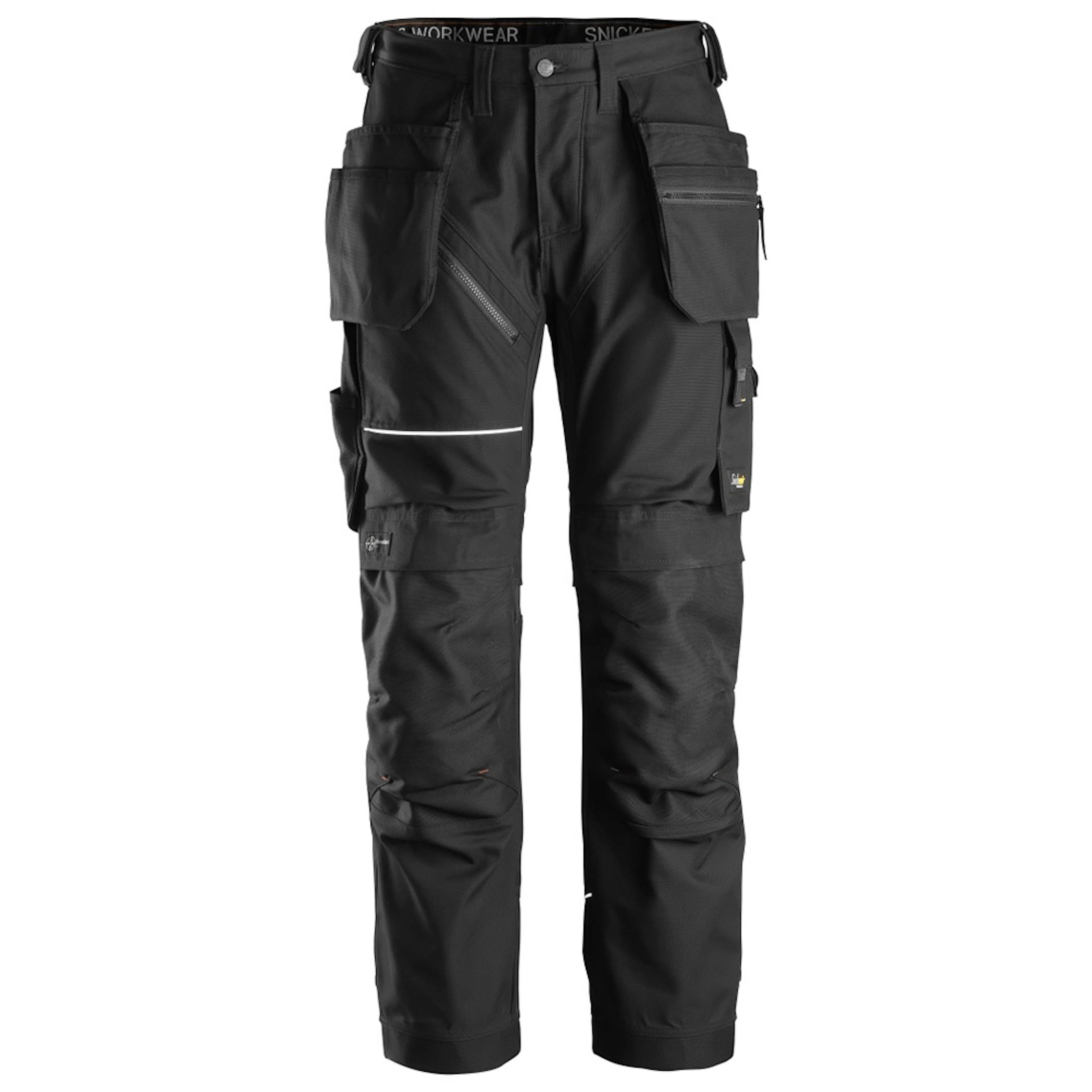 Arbetsbyxa canvas RW + HF Storlek: 46, Färg: Black/Black