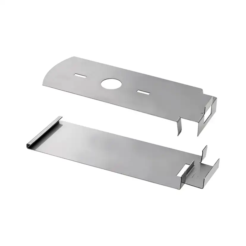 Sockelfäste Tebo PB-End Rostfri