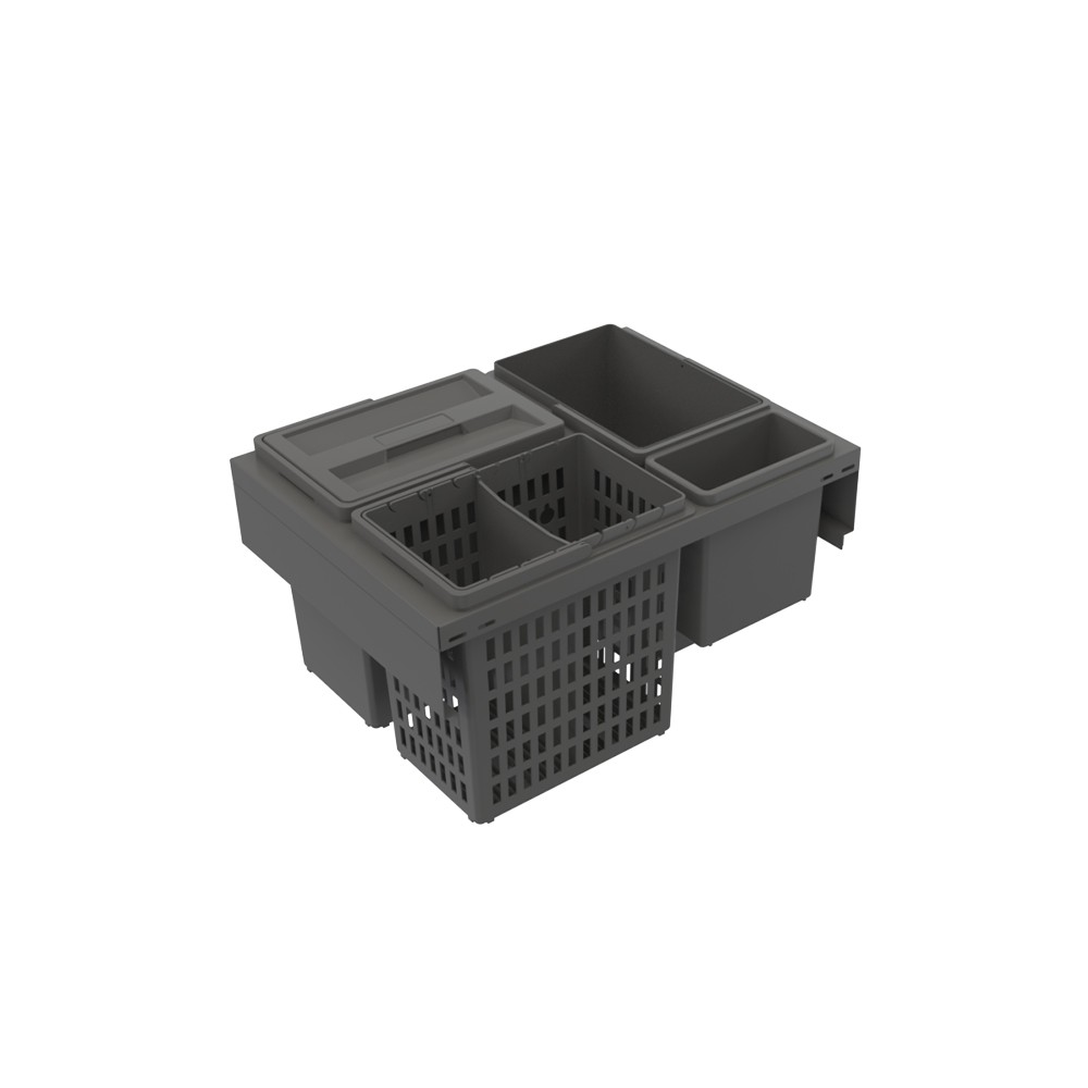 Källsorteringskärhållare Beslag Design Trend 600 Hero