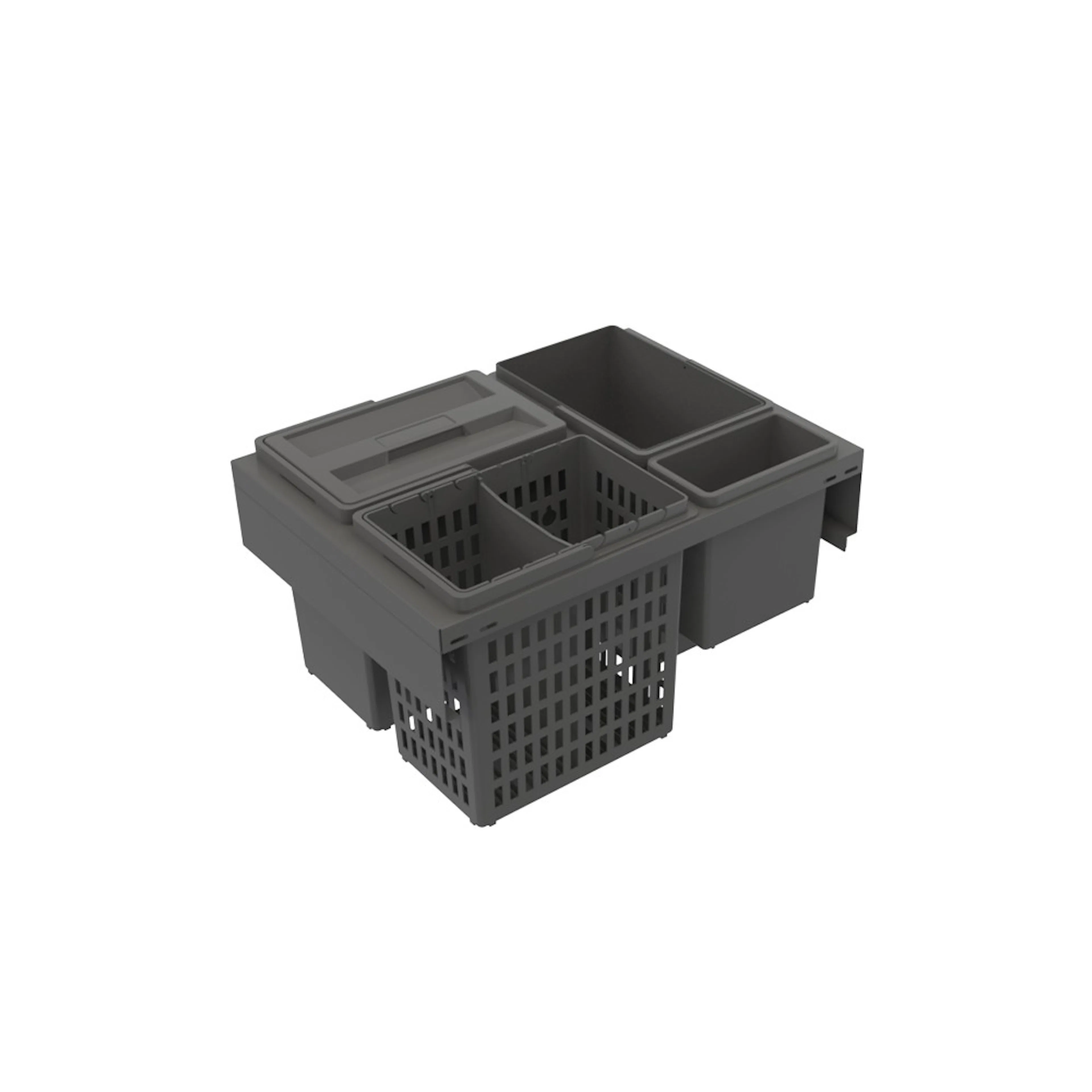 Källsorteringskärhållare Beslag Design Trend 600 Hero