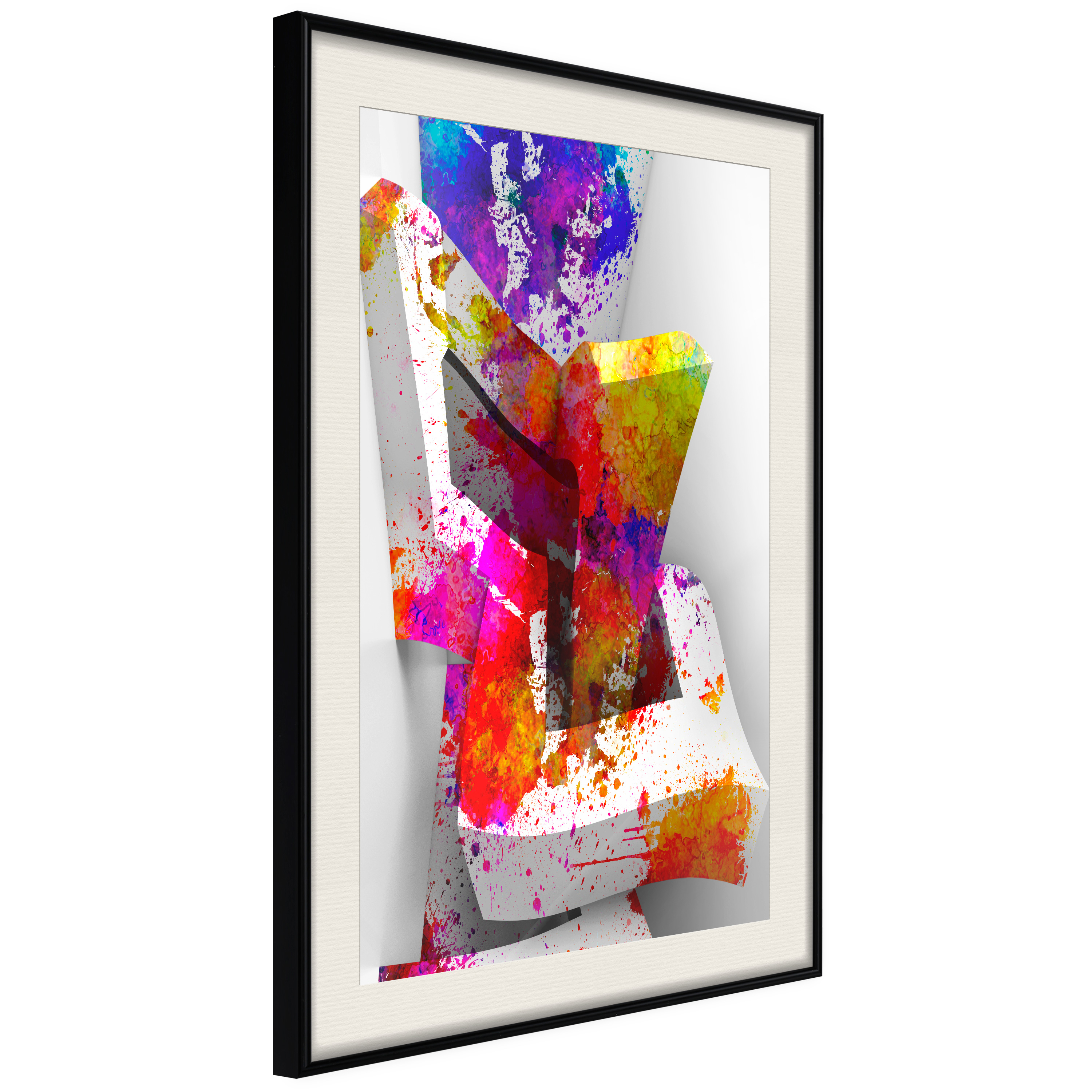 Poster Artgeist Affisch Three-dimensional Shapes