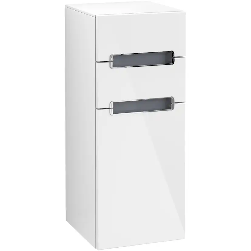 Väggskåp Villeroy & Boch Subway 2.0 med 2 Lådor och 1 Dörr 356 mm