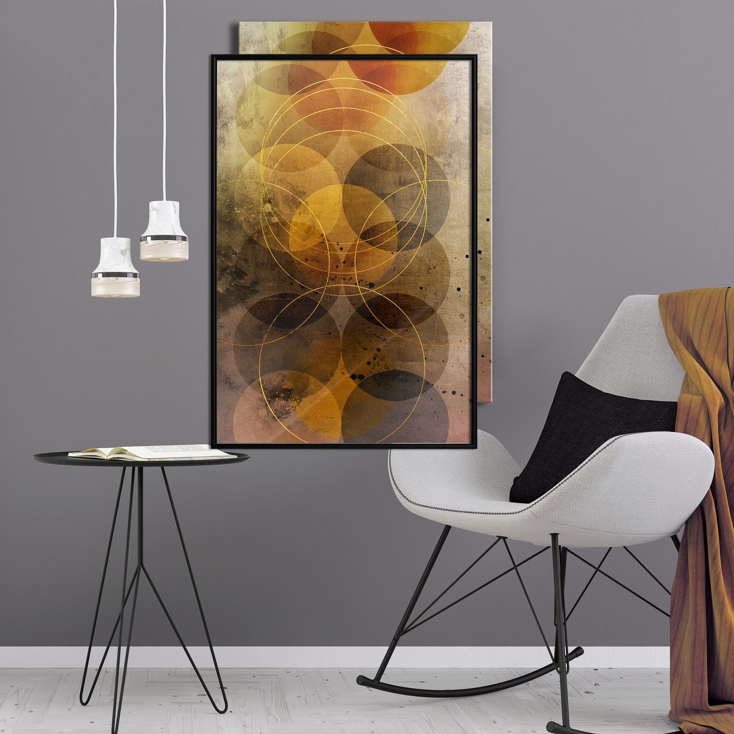 Affisch - Sun Journey [Poster] 30x45 Svart ram, 30x45 cm