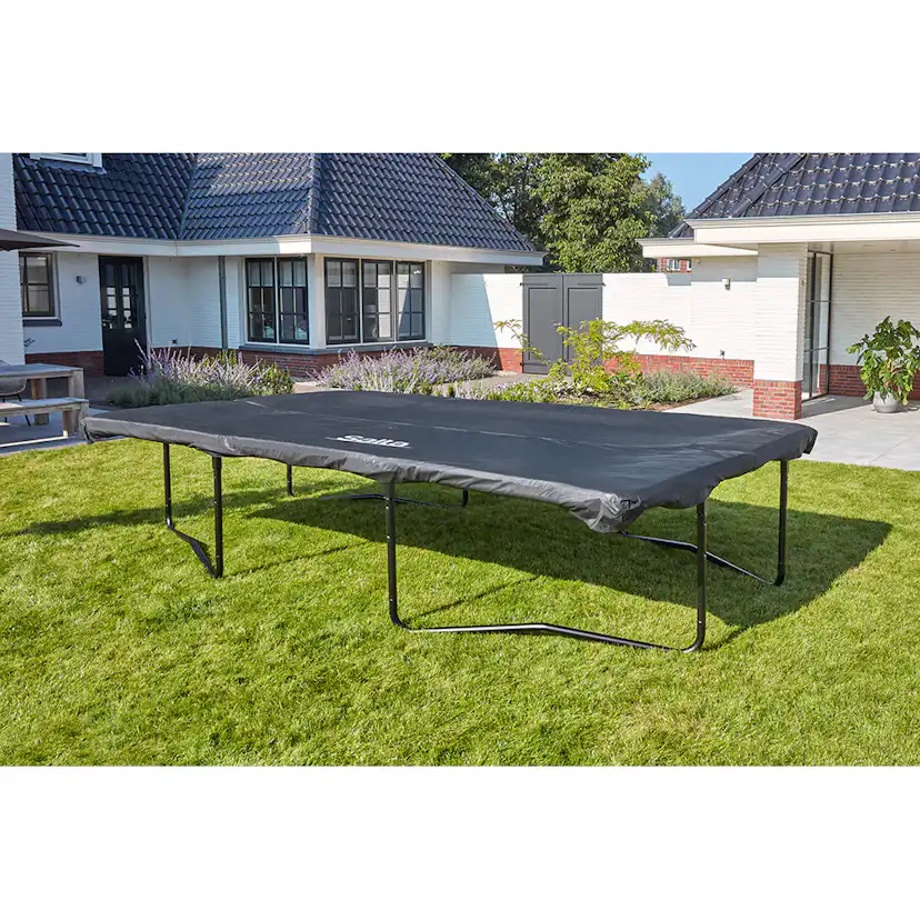 Skyddsöverdrag Salta Svart Till Studsmatta 244x366 Cm