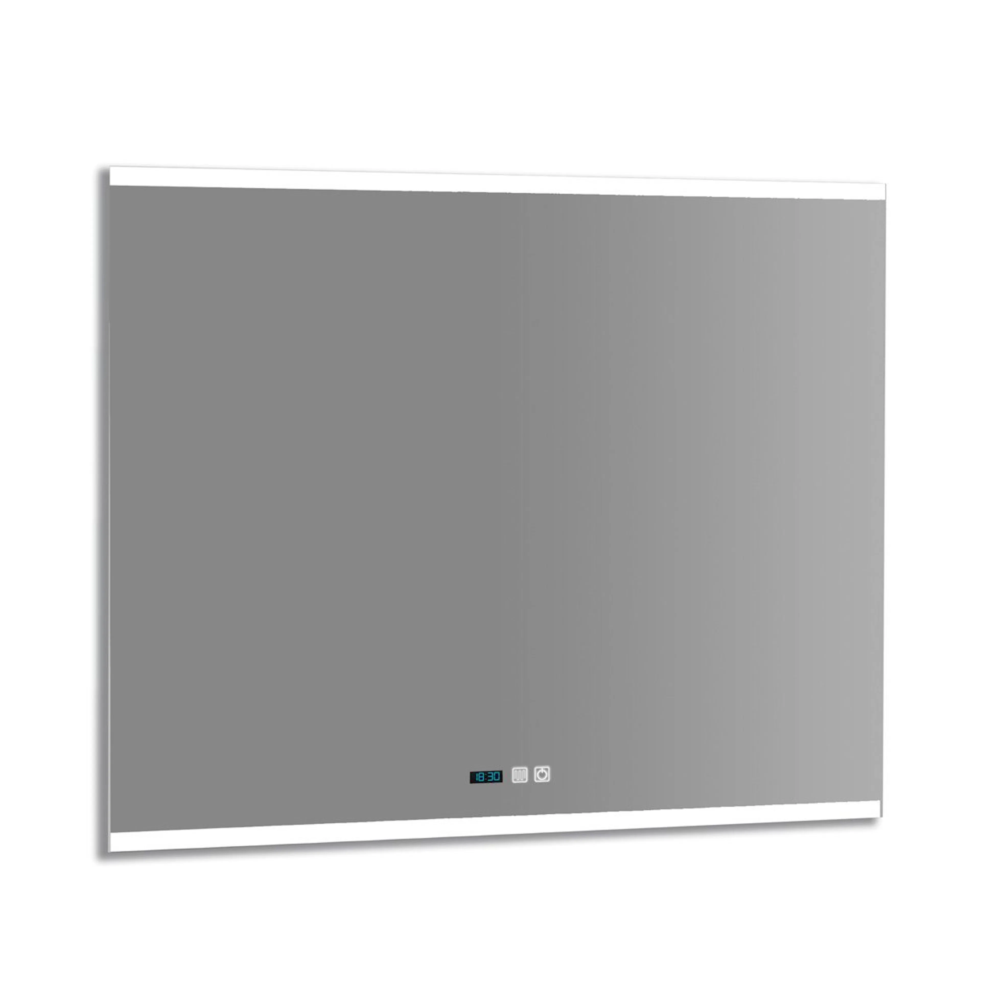 Badrumsspegel Imfri LED med Bluetooth 80x65 cm Tenfors Spoty Höjd: 80 cm