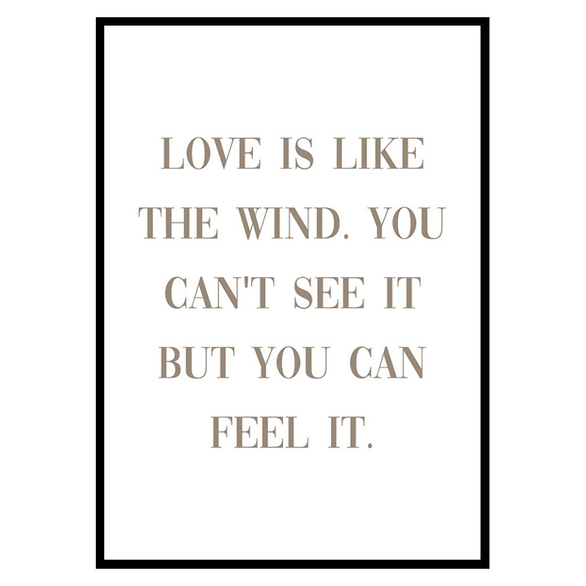 Poster Gallerix Like The Wind