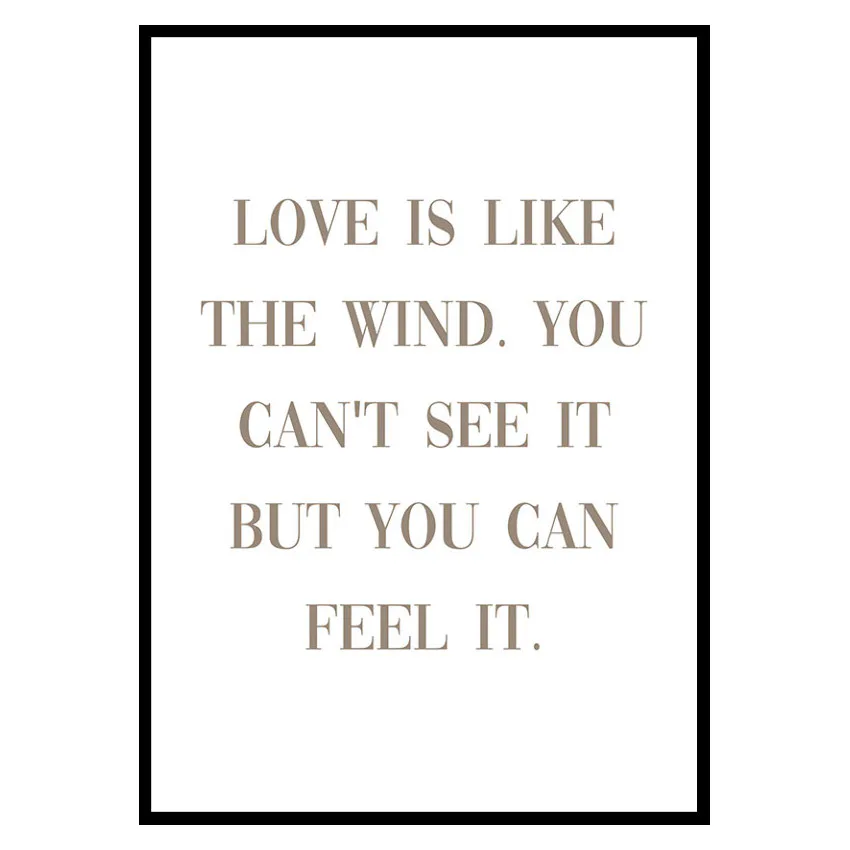 Poster Gallerix Like The Wind