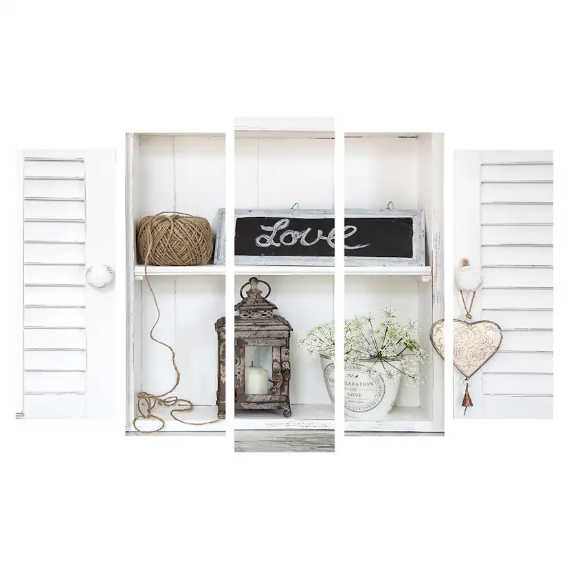 Tavla Art for the Home 5 Delar Love