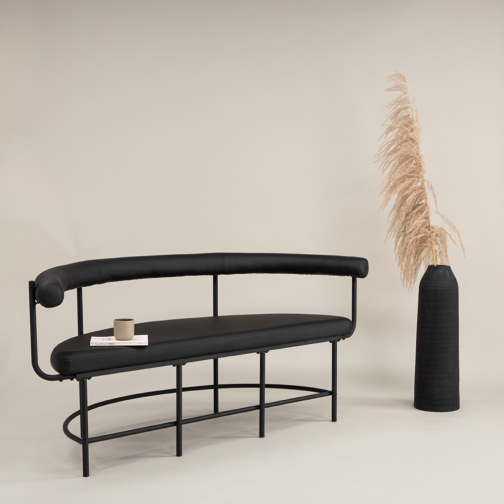 Bänk Vind Stallhagen x Josefin Lustig PU-Klädsel