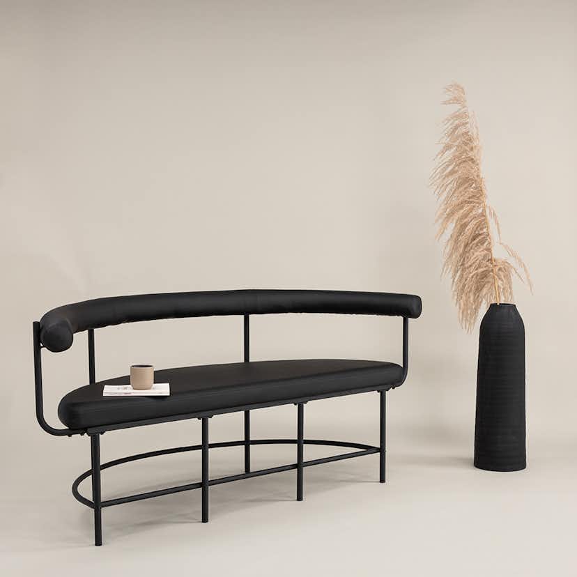 Bänk Vind Stallhagen x Josefin Lustig PU-Klädsel