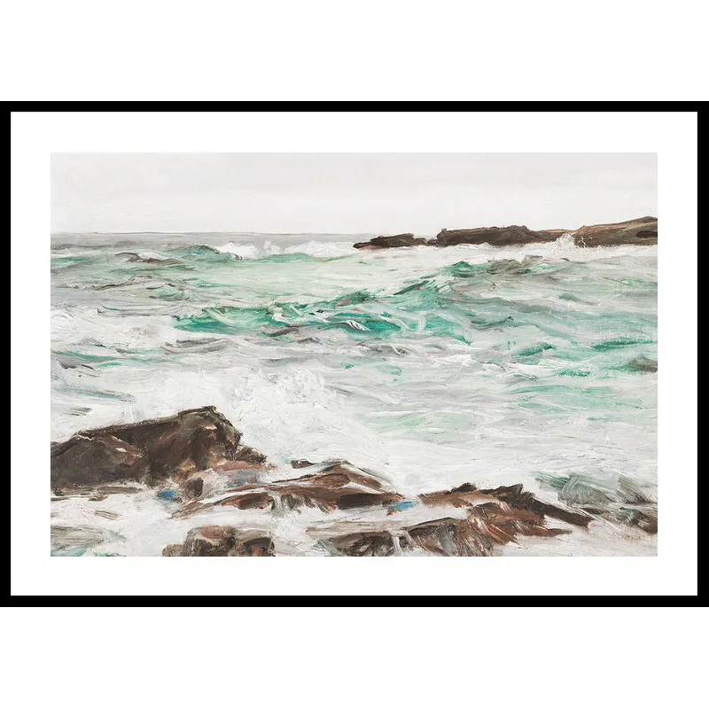 Poster Gallerix Heavy Swells By Howard Russell Butler