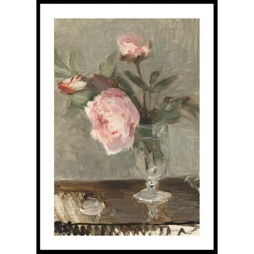 Poster Gallerix Peonies By Berthe Morisot