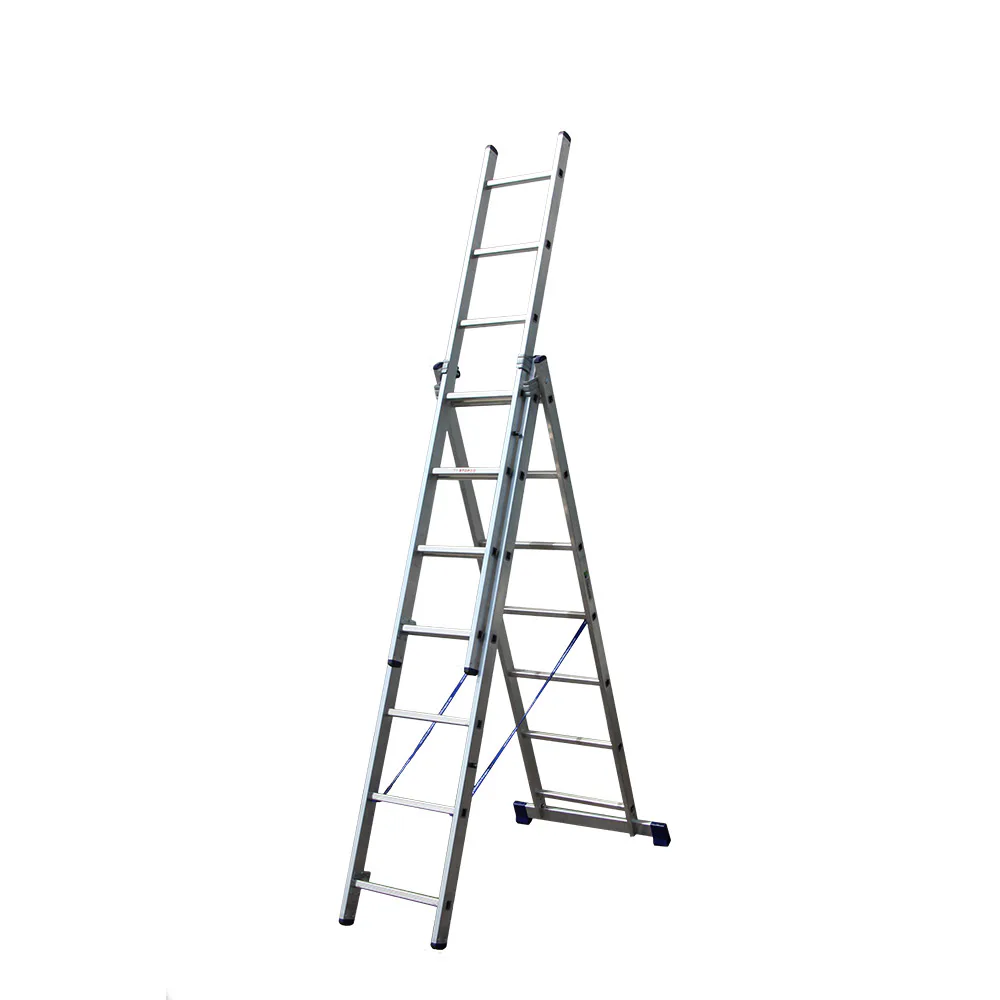 Kombistege 3-del 3,7 M Längd: 3,7 meter, Antal steg: 6 st