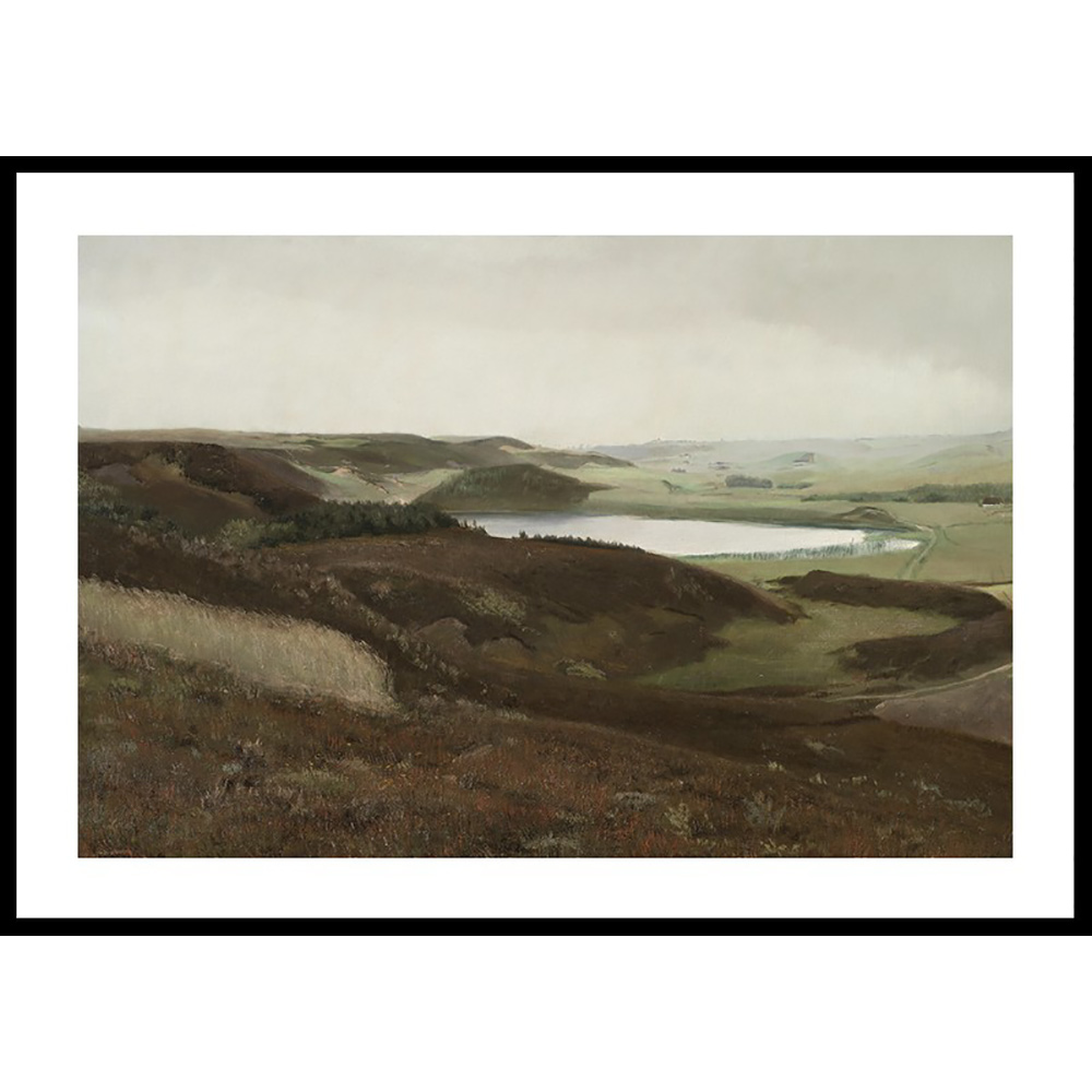 Poster Gallerix Landskab Fra Bryrupegnen By Laurits Andersen Ring