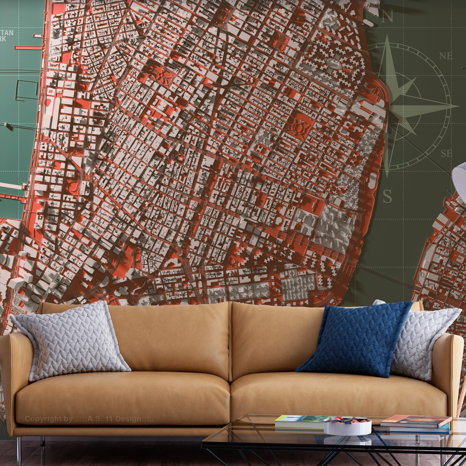 Fototapet Arkiio Let's Meet In Manhattan