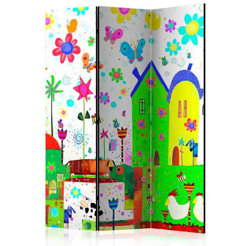 Rumsavdelare Arkiio Happy Farm 135x172 cm