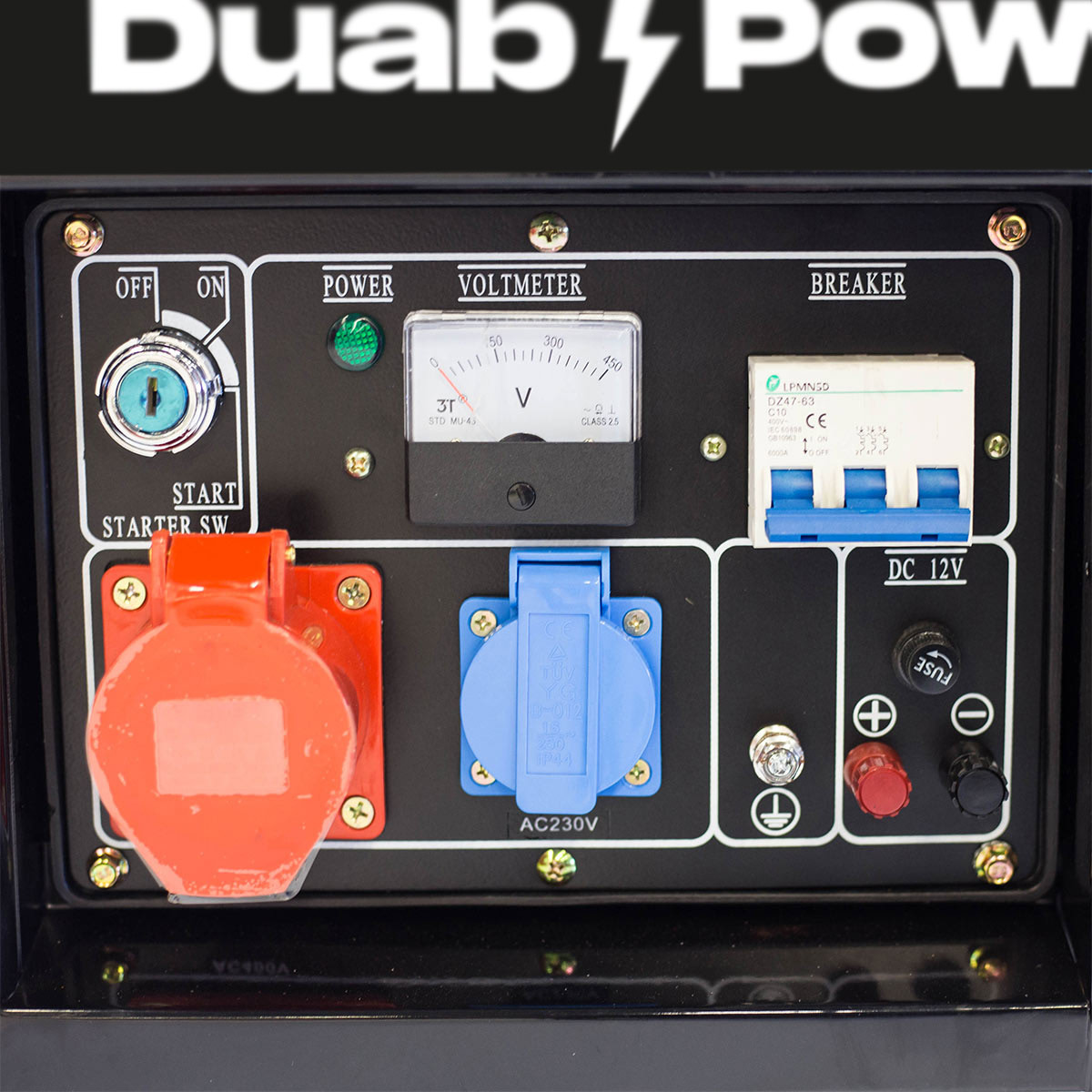 Elverk Duab-Power MDG7500CLE-3 3-fas Diesel