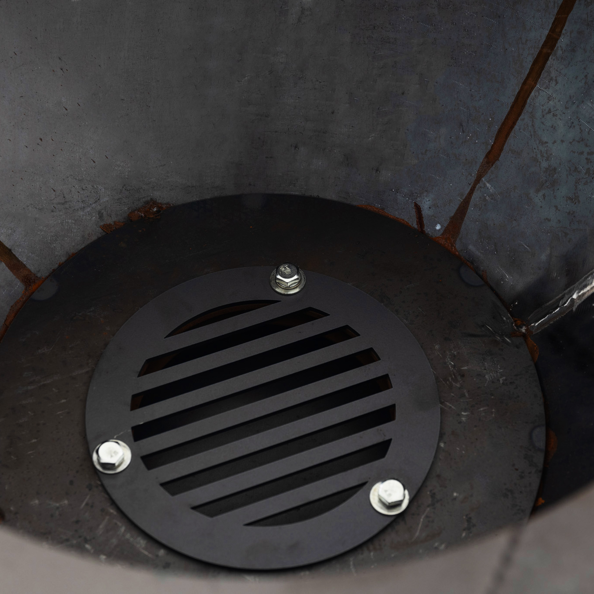 Eldstad Lyfco Cortenstål Vedeldad Skärbräda Vemdalen